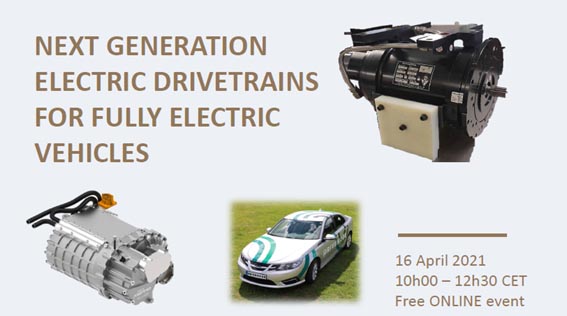Joint GV04 workshop – Next generation electric drivetrains for fully electric vehicles
